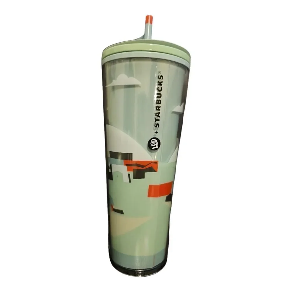 NWT! STARBUCKS Lou+ Black History 2024 Limited 🌸 Damon Brown Lou Tumbler- 24 Oz